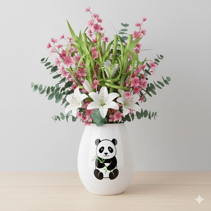 pack Mug et Vase Panda