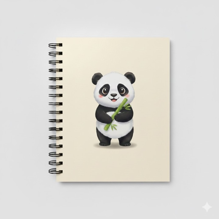 Carnet de notes Panda